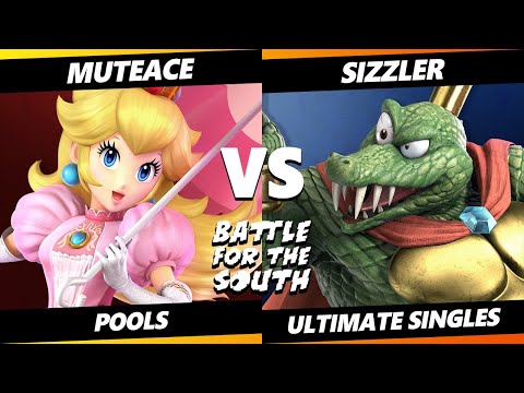 Battle for the South - MuteAce (Peach) Vs. Sizzler (Chrom, K Rool) Smash Ultimate - SSBU