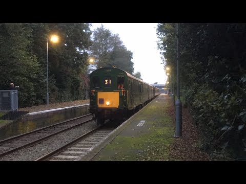 Hastings DEMU 1001 1Z31 Alton to Hastings passing North Camp (Saturday: 30/09/2017)