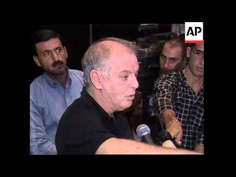 World renowned pianist and conductor plays concert in Ramallah