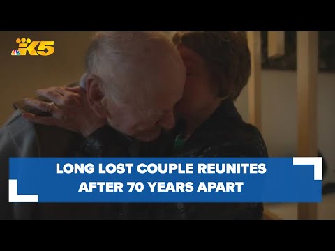 'This is the happiest day of my life': Long lost lovers reunite after 70 years