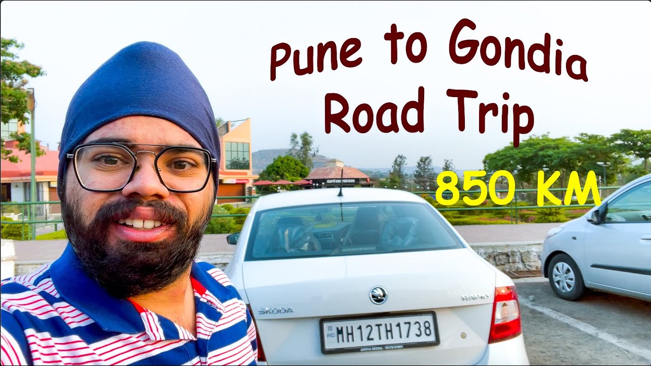 Pune to Gondia 850 km Road Trip | Skoda Rapid | Travel