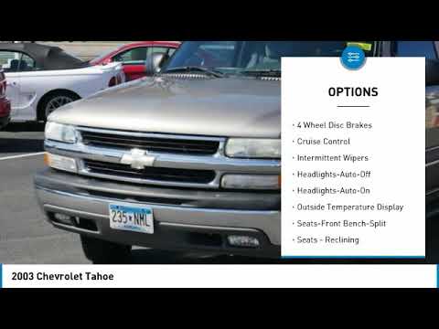 2003 Chevrolet Tahoe  Rogers, Blaine, Minneapolis, St Paul, MN B8990