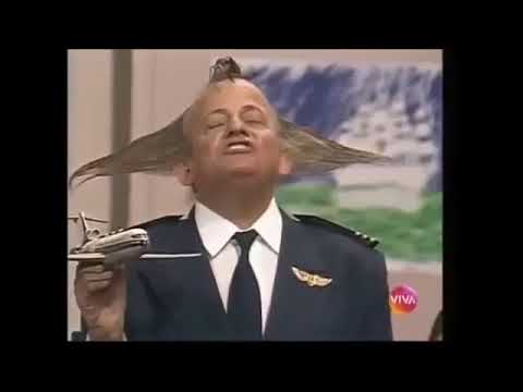 Seu Galeão Cumbica (Rony Cócegas) - O Nome do Padre Voador - Escolinha do Professor Raimundo