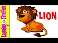 ANIMAL NAMES For YOUNG LEARNERS English Words Vocab Builder