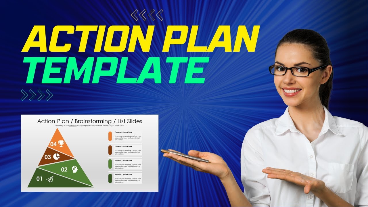 Empower Your Action Planning: Discover the Game-Changing #powerpoint  Template #projectmanagement !