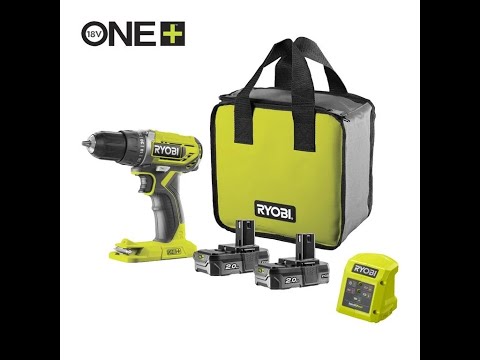 Perceuse visseuse 18V ONE 2x2Ah - R18DD2-220S RYOBI