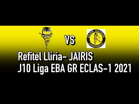 REFITEL BASQUET LLIRIA -HG JAIRIS J10 fase clasificación EBA 21-22
