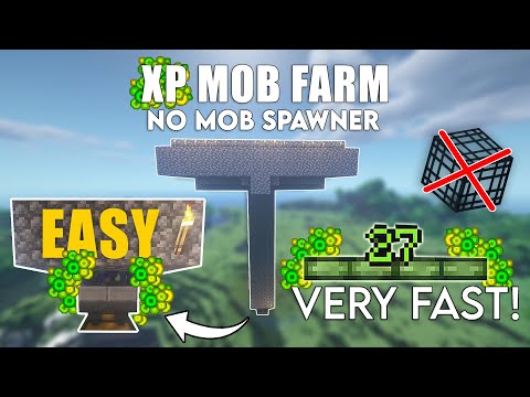 🐷🔥 Ultimate XP Farm - No Mob Spawner!