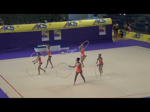 Squadra Junior 1° classificata e campione italiano Nazionali AICS 2017