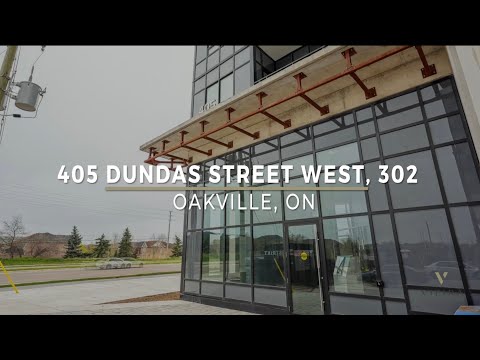 Spacious new 2+1 bed condo in North Oakville - 302-405 Dundas St. Oakville