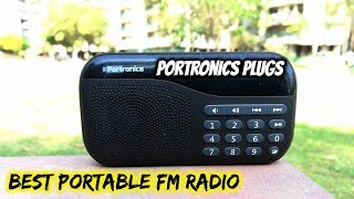 Best Portable FM Radio - Portronics Plugs review