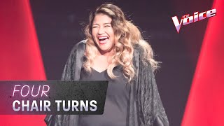 The Blind Auditions: Roxane Lebrasse sings &#39;Best Of My Love&#39;  | The Voice Australia 2020