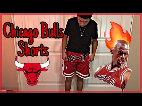 CHICAGO BULLS (RED) JUST DON SHORTS DRIPPY LOCKER REVIEW/UNBOXING