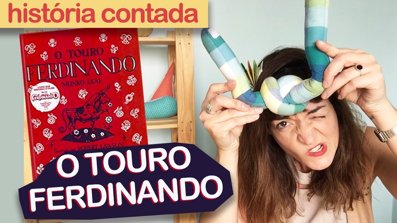 O TOURO FERDINANDO, história infantil contada | Fafá Conta
