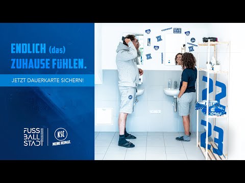 "Ich steh da, wo wir immer stehen" – Die KSC-Dauerkarte 22/23