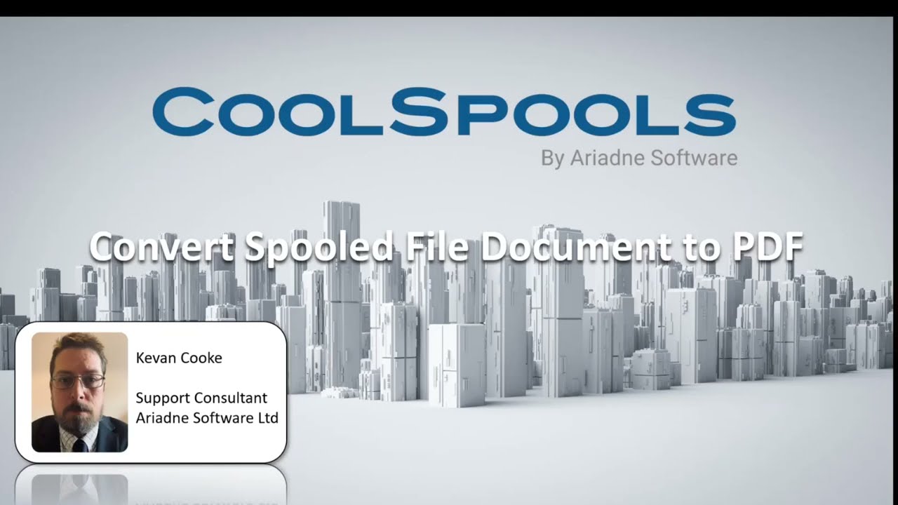 Convert IBM i Spooled File Documents to PDF with CoolSpools