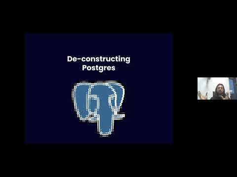 Deconstructing Postgres into a Cloud Native Platform - #25 DoK Community