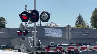 Stadler KISS Caltrain EMU #309 @ Redwood City - Centennial to San Francisco