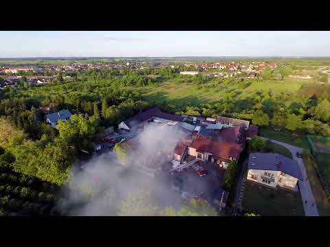 21.05.2018 Chmielnik. Pożar masarni
