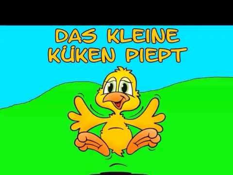 Let's Sing a Song [German] [HD]  #1  Das kleine Küken piept (Instrumental u. Lyrics)