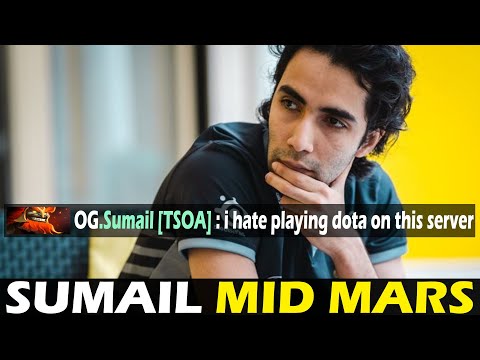 SUMAIL REALLY HATE PLAYING AT NA SERVER - SUMAIL MID MARS vs EE SAMA MEDUSA | DOTA 2 Gameplay