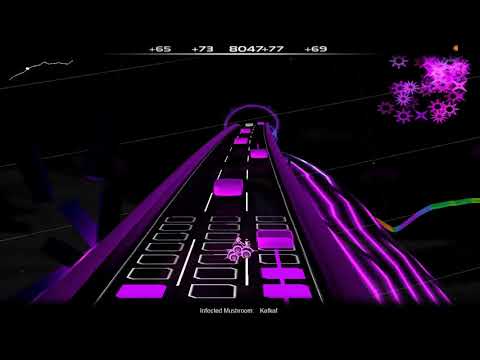 Kafkaf - Infected Mushroom ~ Friends on Mushrooms (Audiosurf)