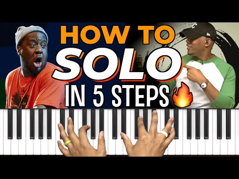 How To Play Solo Riffs | Jazz Piano in 5 STEPS | Piano Tutorial