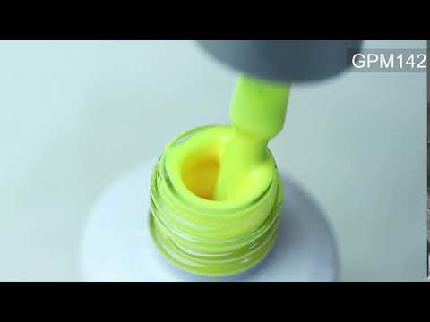 Гель-лак Atica Sunny Days GPM142 (желтый, неоновый), 7.5 мл