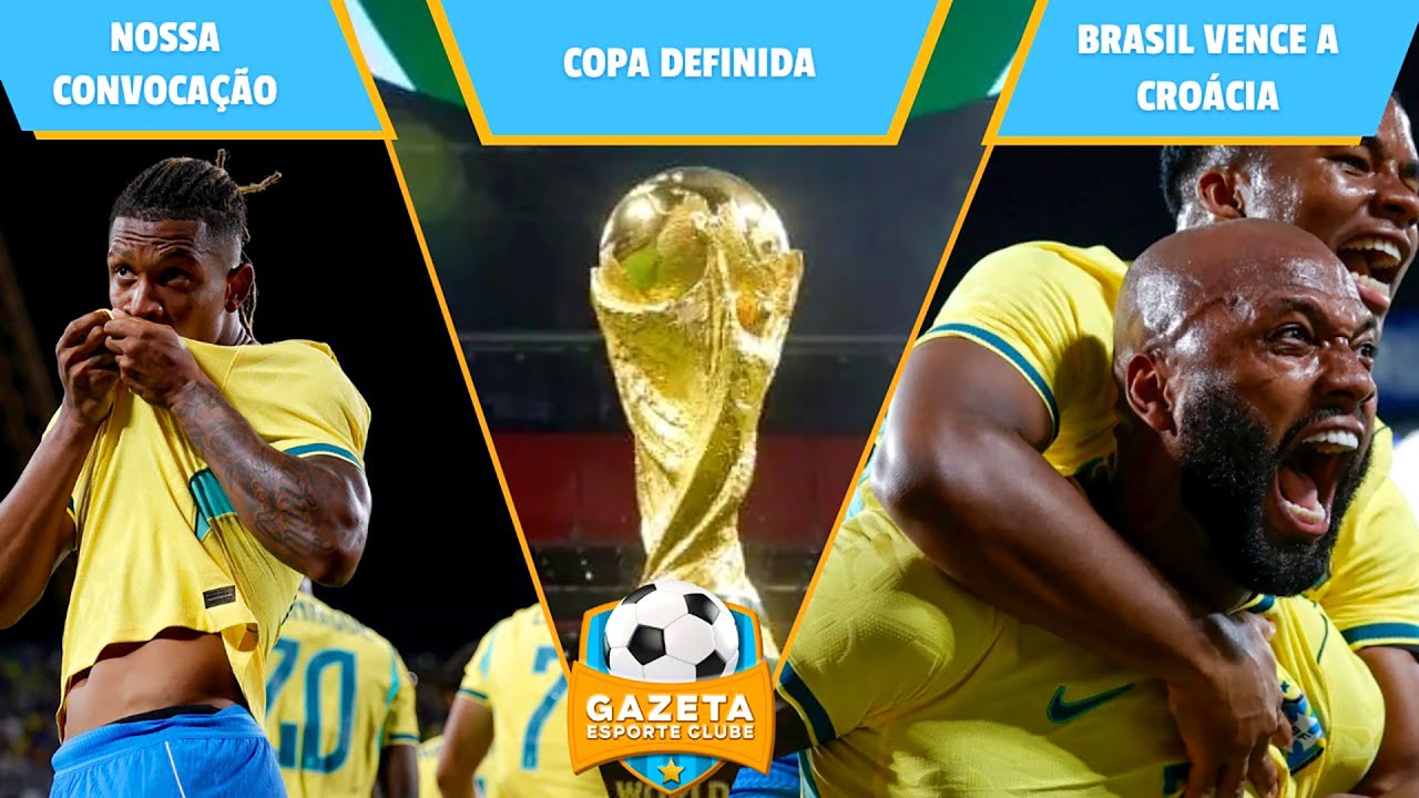 Copa 2026 definida! Grupos, vitória do Brasil, convocação e rodada do Brasileirão