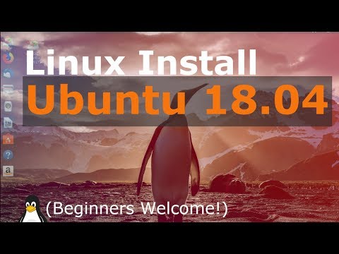 Ubuntu 18.04.3 Bionic Beaver Install Tutorial (Linux Beginners Guide) Video