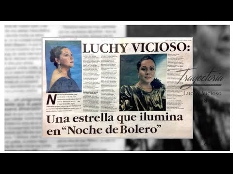 Trayectoria Luchy Vicioso: Luchy Vicioso y el programa Boleros 6/8