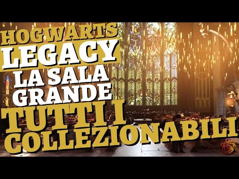 Tutti i Collezionabili LA SALA GRANDE GUIDA HOGWARTS LEGACY ITA