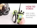 EPIC 3 RDI Voice Amplifier Bluetooth Pairing with Motorola APX Radio