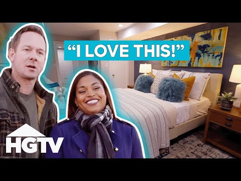 Brian & Mika Give This Basement A MAKEOVER! | Home Town Kickstart