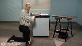 Dishwasher Repair - Replacing the Handle and Door Latch (Whirlpool Part# W10130695)