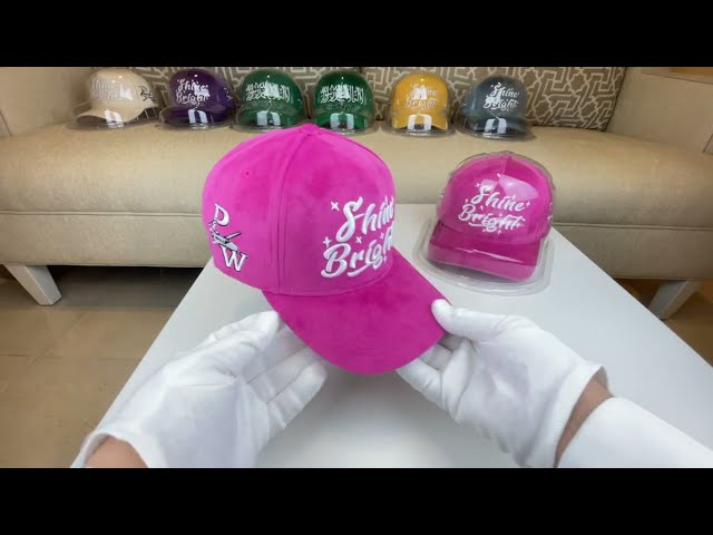 قبعة Shine Bright الوردية