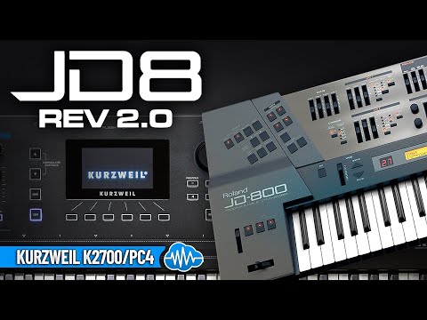 DRS061 - JD8 Rev2 - Kurzweil K2700 ( 32 presets ) - Video Preview 1
