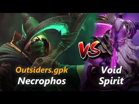gpk mid Necrophos vs Void Spirit | First 10 minutes