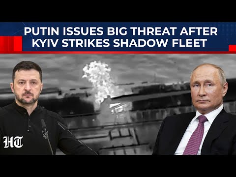 Putin Threatens ‘Unprecedented Escalation’ After Ukraine Strikes Russia's 'Shadow Fleet' Near Libya