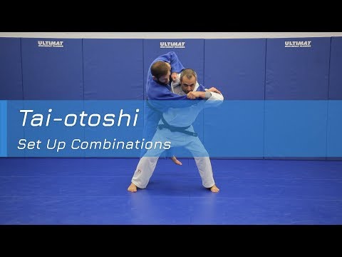 Tai-otoshi - Set up combinations — judo technique demonstration