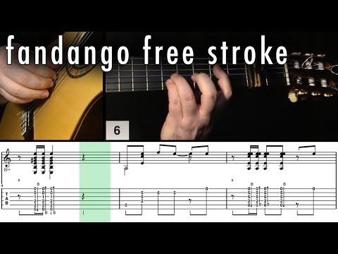 Flamenco Guitar 102 - 21 Fandango Free Stroke