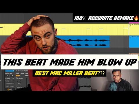 How "NIKES ON MY FEET" by MAC MILLER was Made (INSTRUMENTAL BREAKDOWN)