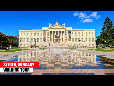 Discover Szeged, Hungary - Walking Tour | Relaxing City Tour with Fountains & Squares
