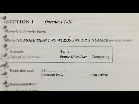 IELTS listening future directions in computing Cambridge 6 listening test 4withanswer in description