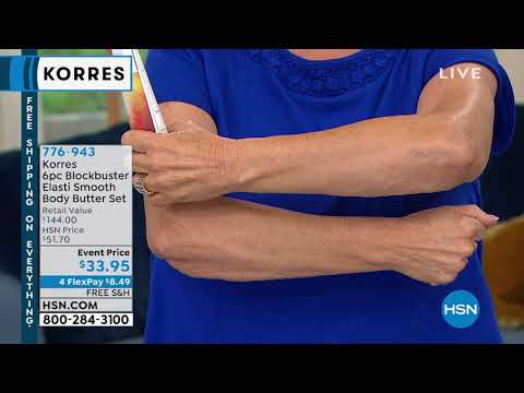 Korres – 6-teiliges Blockbuster-Set „Elasti Smooth Body Butter“