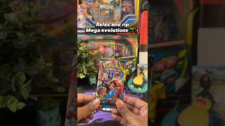 Pokémon TCG - relax and rip - Mega evolutions 🥂🤞 #pokemon #pokemoncards #pokemontcg #pokemongo