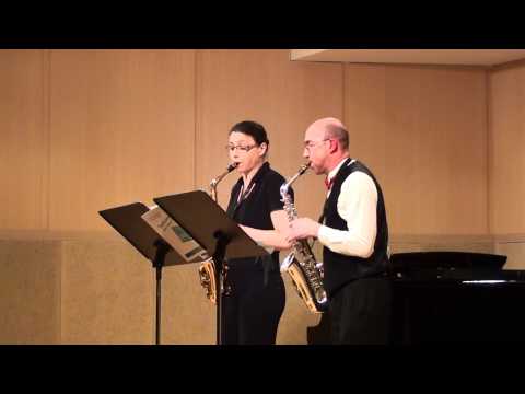 Duo de saxophone de Paris - Costumes 3 pieces de Gilles Martin