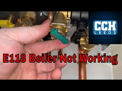 Baxi E118 - Baxi 800 Combi Boiler - System Boiler