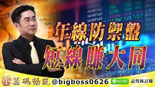 【大戶羅盤籌碼動能】 #謝宗霖 1005，年線防禦盤 短線賺大同 (圖)