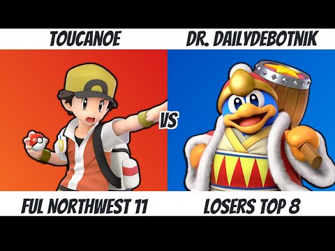 FUL Northwest 11: Toucanoe (Pokemon Trainer) vs Dr. DailyDebotnik (King Dedede)